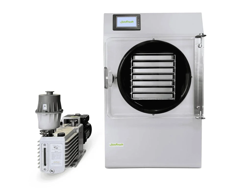 StayFresh Home Freeze Dryer (5-Shelf with Premier Pump) freeze dryer - Medium size home freeze drying unit